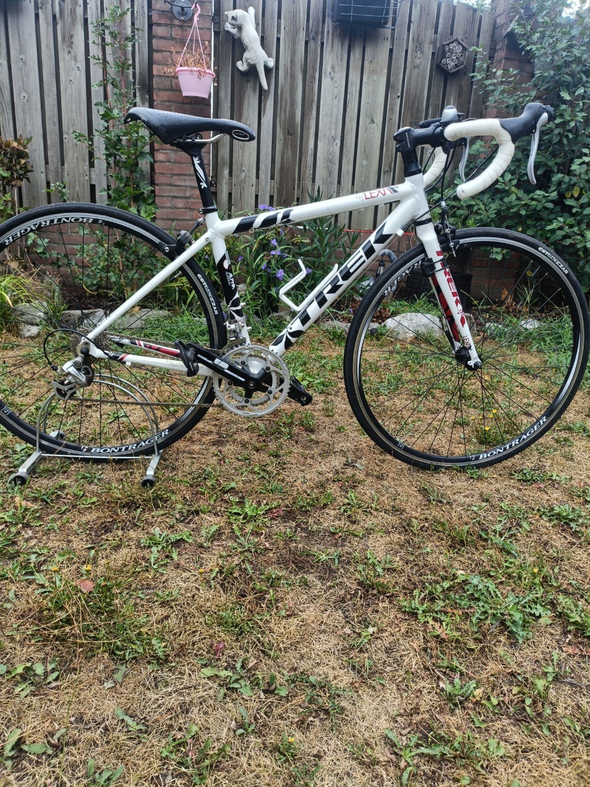 Trek racefiets - wit, rood, zwart, Overige merken, Gebruikt, Aluminium, Meer dan 20 versnellingen