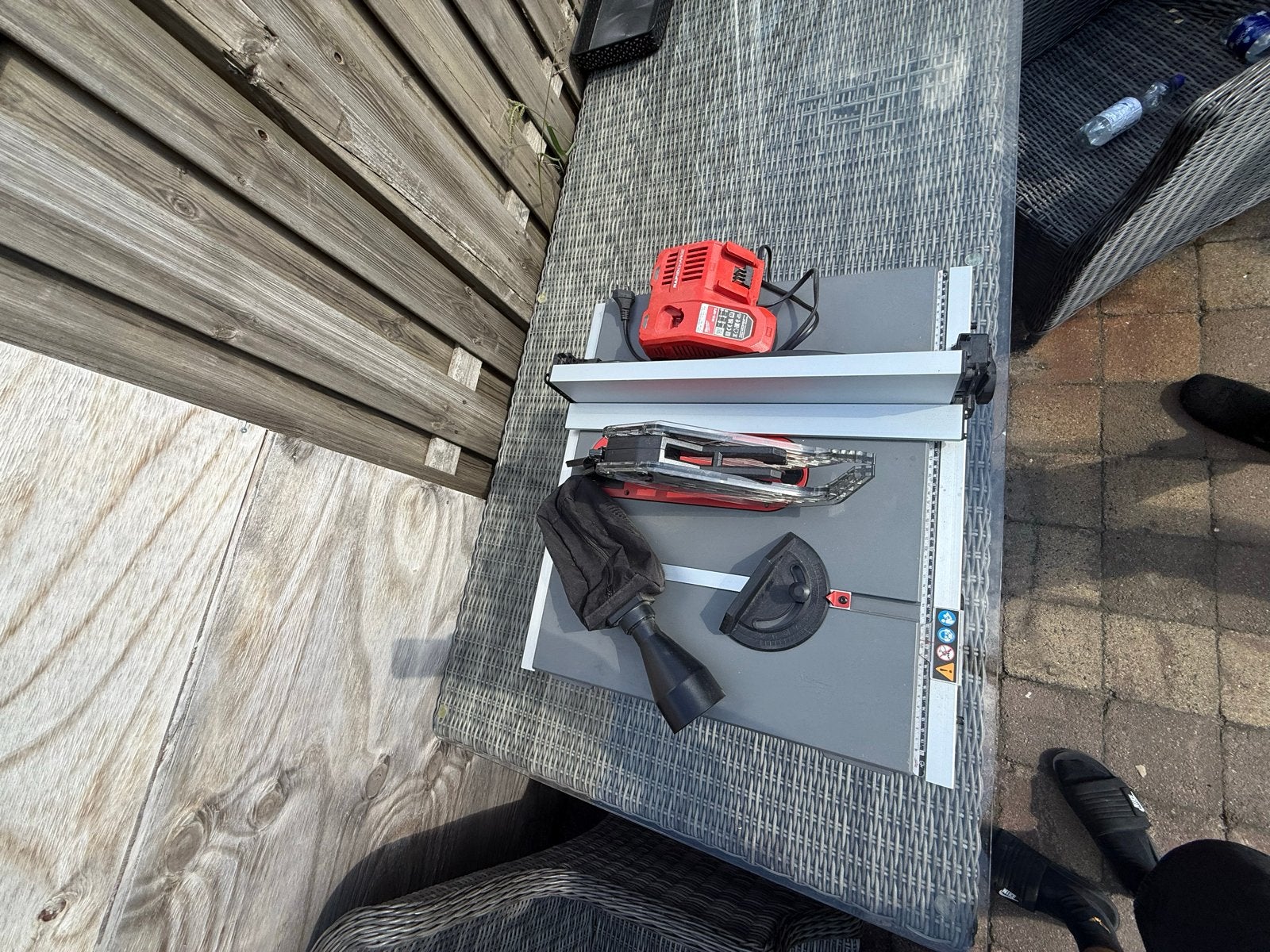 Milwaukee FUEL tafelzaag M18 FTS210-0 met lader, Cirkelzaag, 70 mm of meer, Nieuw, Ophalen of Verzenden