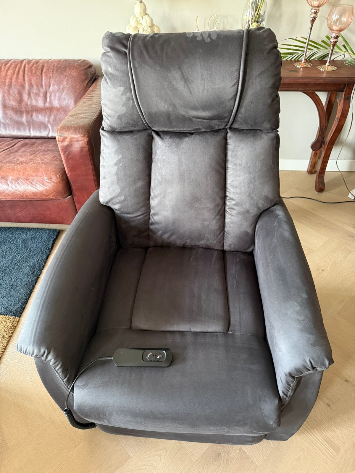Sta-op stoel zgan!!, Ophalen, Minder dan 75 cm, Nieuw, Stof