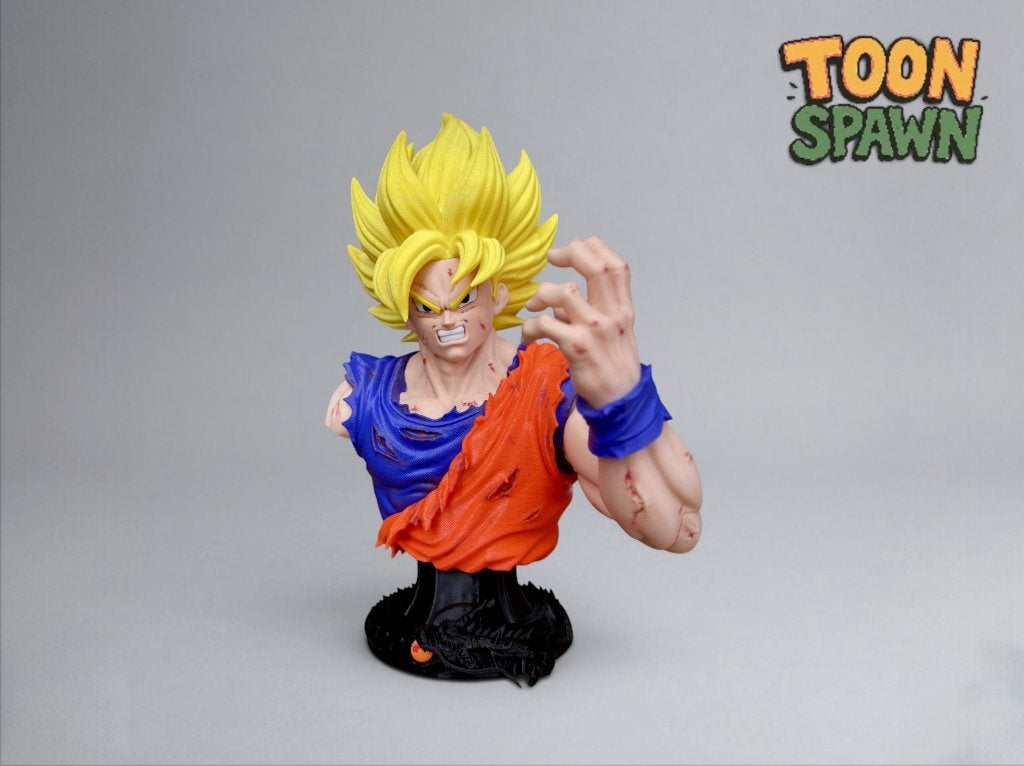 Goku Bust – Dragon Ball Z – 35 cm, Ophalen of Verzenden, Nieuw, Overige typen