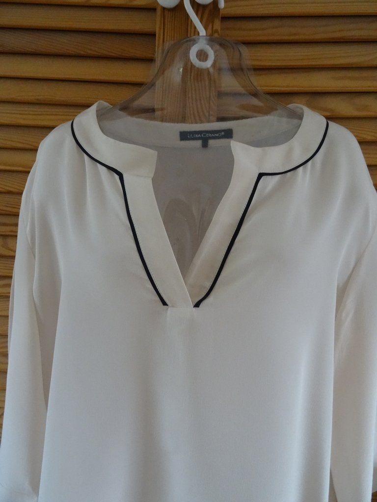Luisa Cerano top mt M/L, Verzenden, Beige, Maat 42/44 (L), Zo goed als nieuw