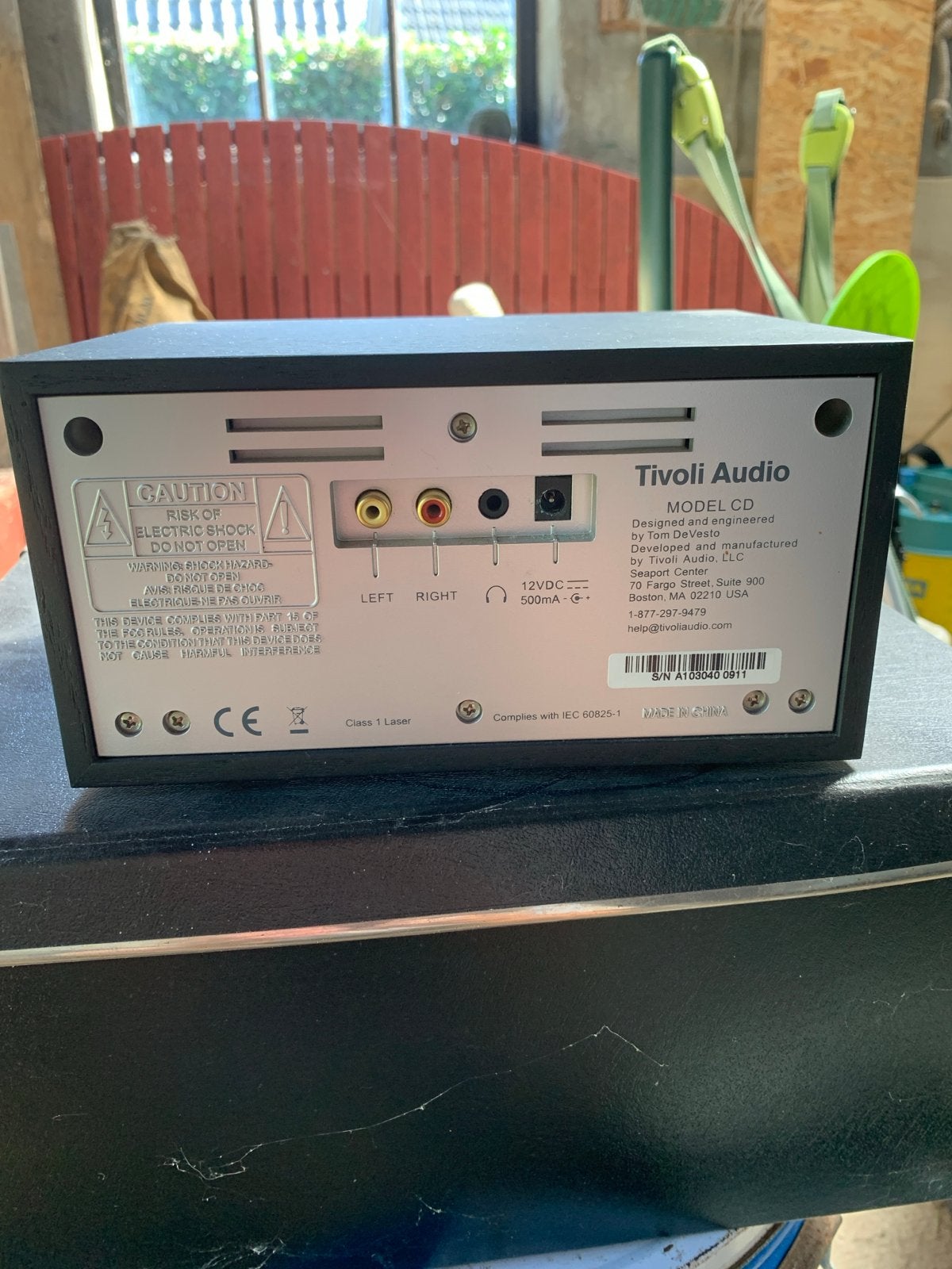 Tivoli Audio Model CD Speler, Ophalen, Zo goed als nieuw, Overige merken