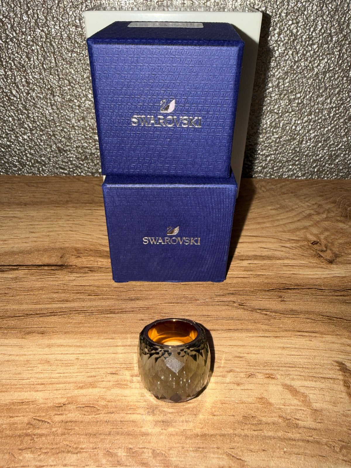 Swarovski Nirvana Ring - Maat 58, Sieraden, Tassen en Uiterlijk, Ringen, Met kristal, Nieuw, Ophalen of Verzenden, Grijs