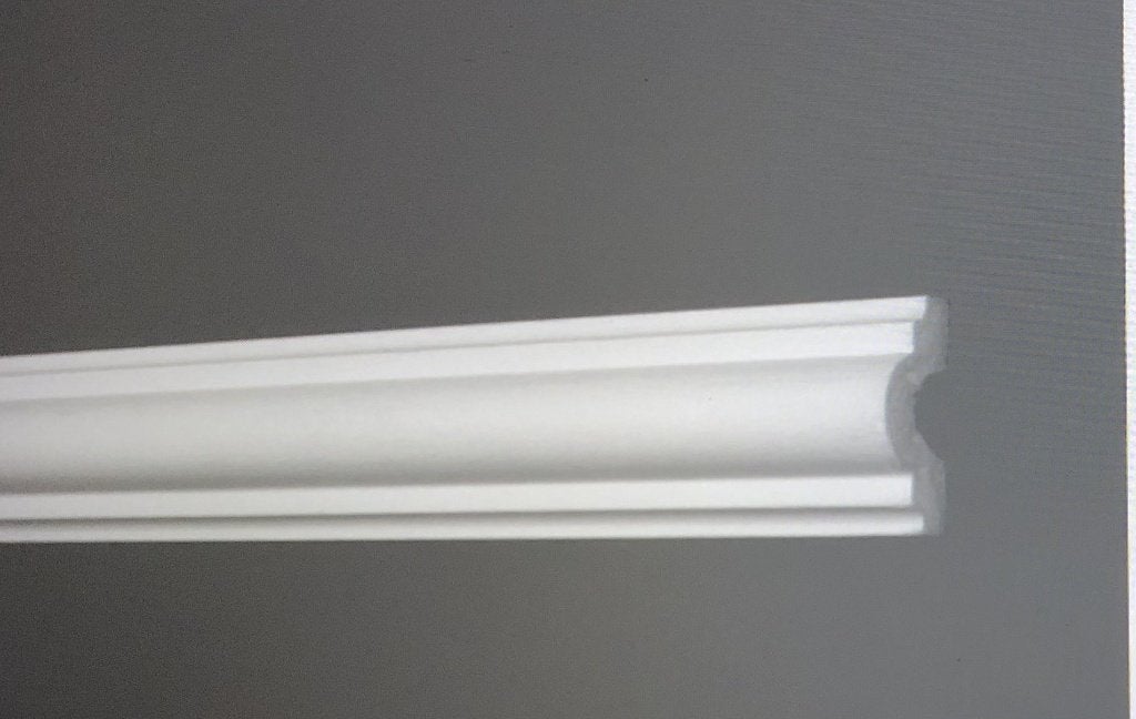 Lijst 15) wandlijst van geëxtrudeerd polystyreen (piepschuim, Huis en Inrichting, Stoffering | Behang, Ophalen, Overige typen