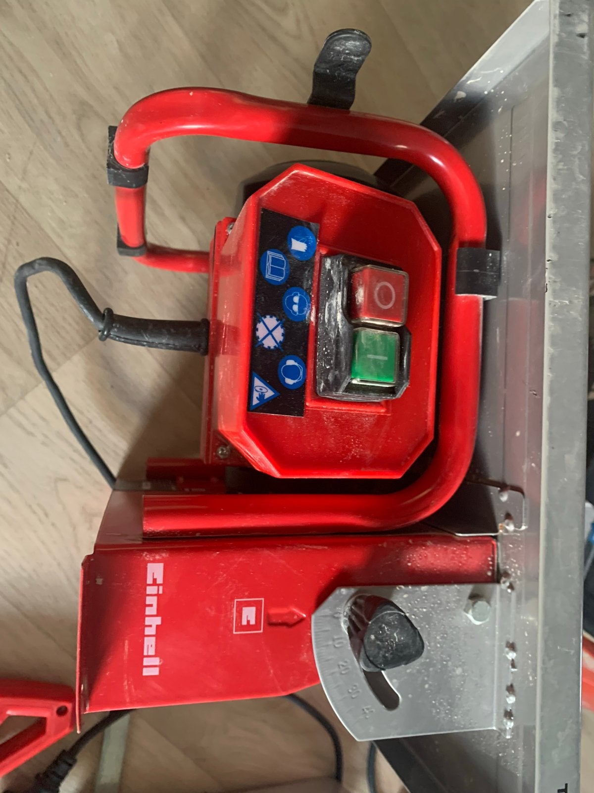 Einhell tegelsnijder TC-TC 618 met nieuwe slijpschijf, Ophalen, Gebruikt, Cirkelzaag, 30 tot 70 mm
