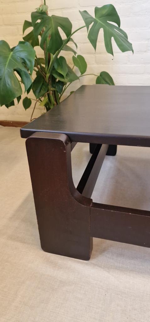 Vintage design salontafel - Jaren 70, Huis en Inrichting, Tafels | Salontafels, Ophalen, Gebruikt, 100 tot 150 cm, Onbekend
