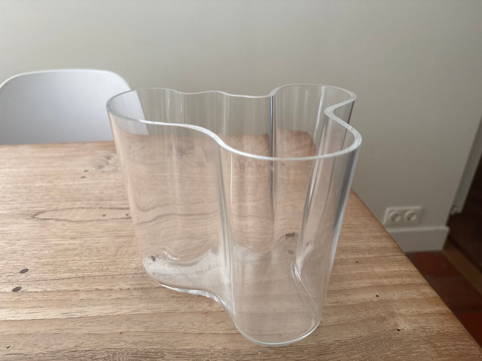 Alvar Aalto Iittala Aalto Vaas - Helder Glas, Ophalen