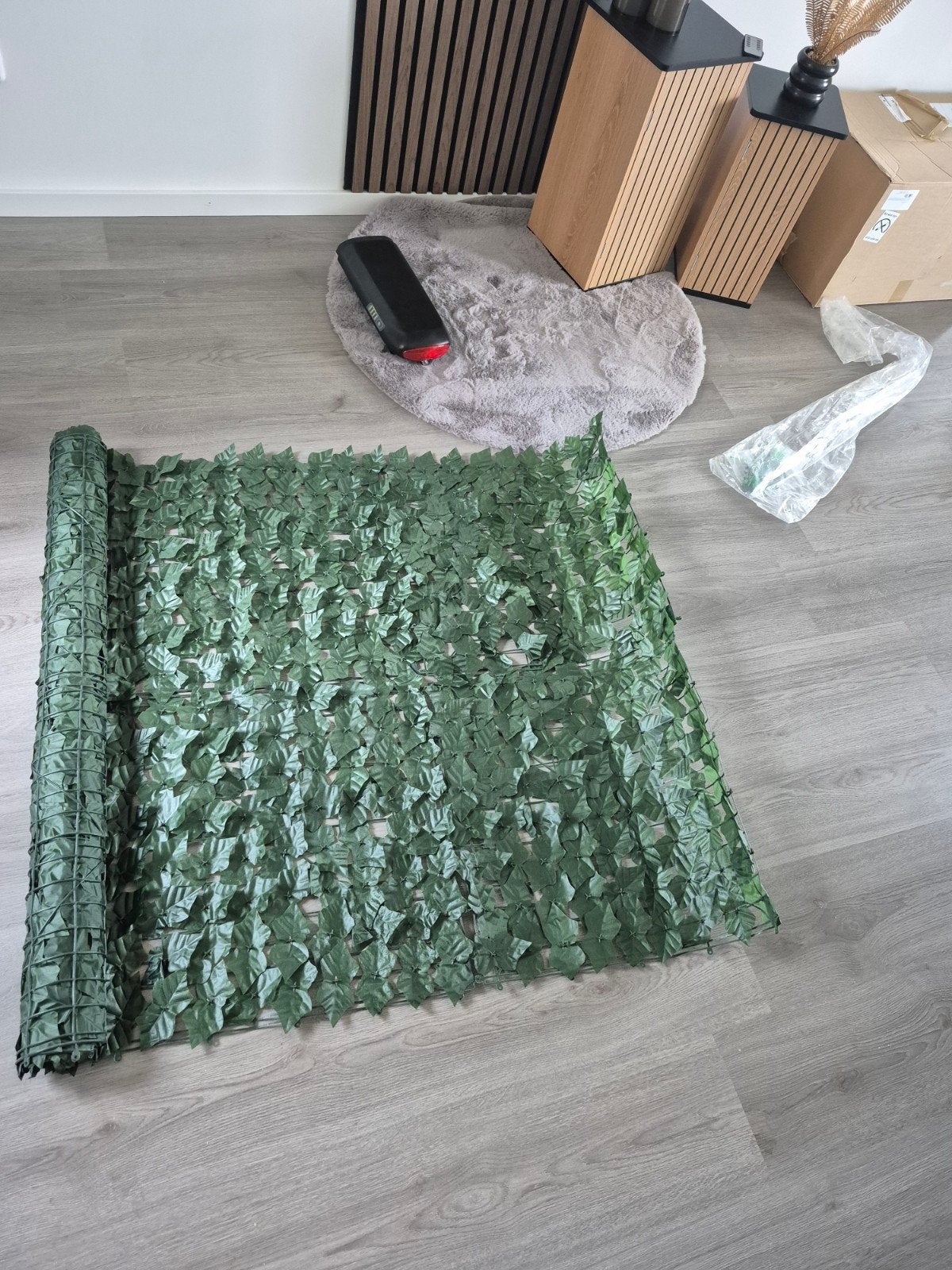 Tuinafscheiding Kunsthaag - 4 Rollen, Kunststof, 1 tot 2 meter, Nieuw, Ophalen of Verzenden
