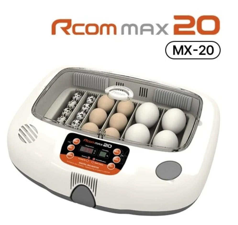 Rcom Max 20 Broedmachine – Volautomatisch & Zeer Nauwkeurig, Dieren en Toebehoren, Pluimvee | Toebehoren, Ophalen of Verzenden