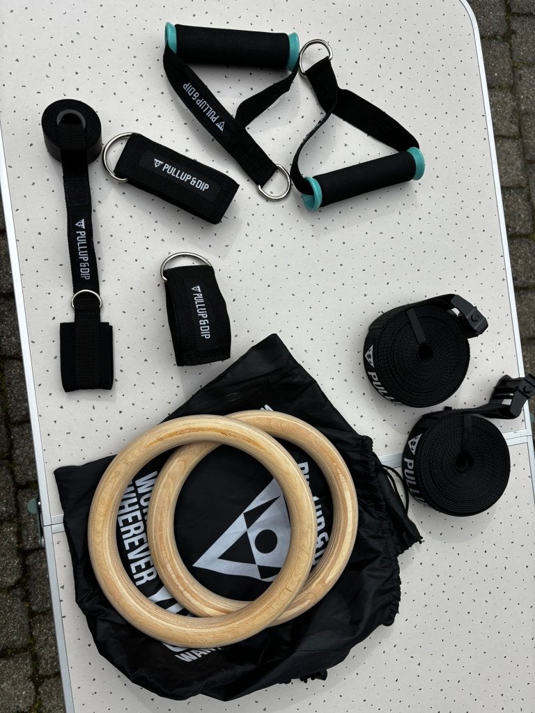Pullup & Dip turnringen set en meer, Sport en Fitness, Ophalen of Verzenden, Zo goed als nieuw, Overige typen