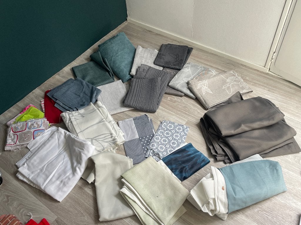 Naaien groot pakket stof, Ophalen of Verzenden