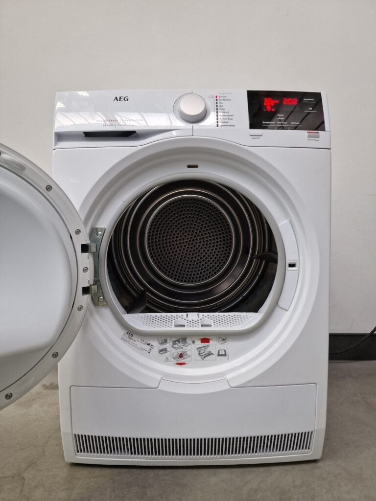 AEG Lavatherm droger, Witgoed en Apparatuur, Wasdrogers, Ophalen, Energieklasse A of zuiniger, 6 tot 8 kg, Zo goed als nieuw