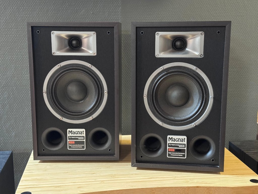 Magnat Transpuls 800A / Occasion set, Audio, Tv en Foto, Luidsprekers, Boekenplank luidspreker, Ophalen, 150 watt of meer, Overige merken