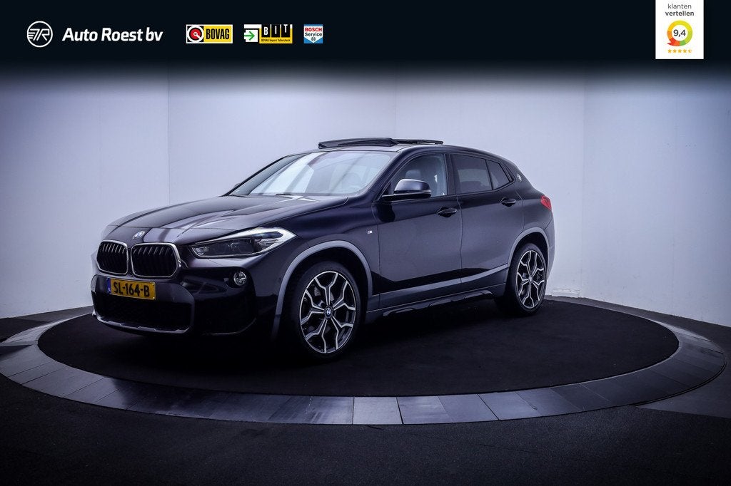 BMW X2 20iA M-SPORT High Executive PANO | HARMAN KARDON | CA, 1998 cc, X2, 1435 kg, Zwart