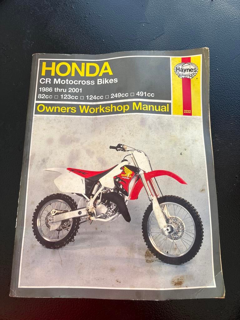 Haynes Werkplaatshandboek Honda CR Motocross (1986-2001), Ophalen of Verzenden, Honda