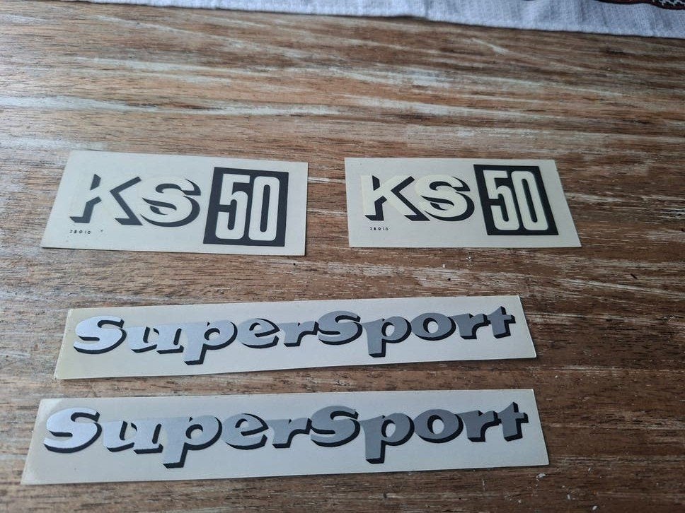 zundapp ks 50 supersport stickers, Ophalen of Verzenden, Nieuw
