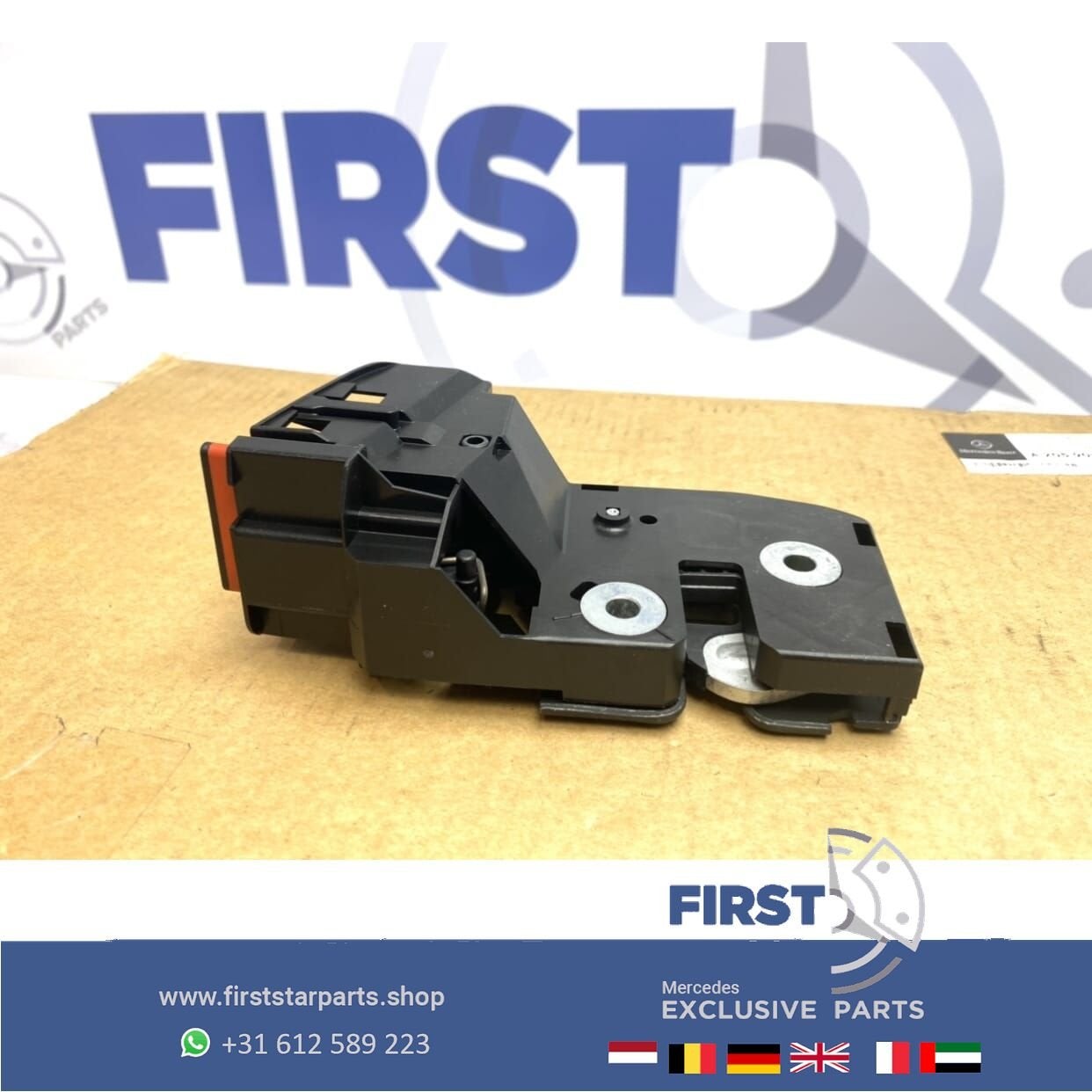 Achterbank slot (klikker) Mercedes W176 A W246 B W117 CLA W1, Gebruikt, -, Ophalen of Verzenden, -