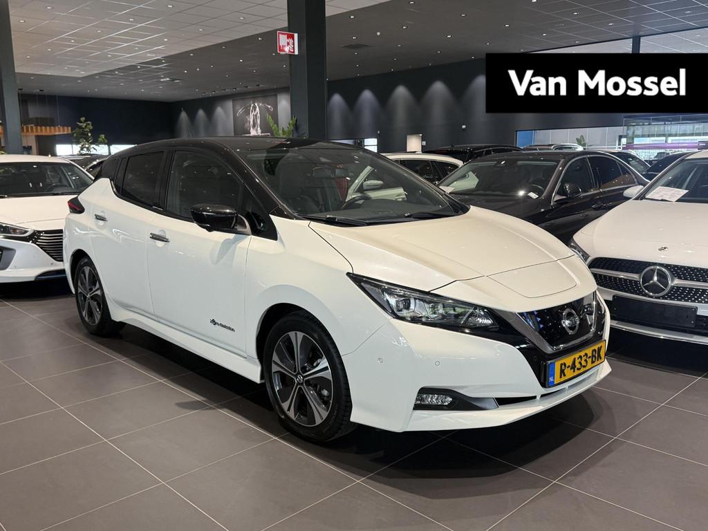 Nissan LEAF Tekna 40 kWh, 12 maanden, Gebruikt, Adaptive Cruise Control, Leder en Stof