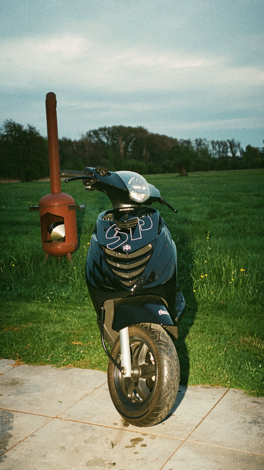 Piaggio Zip 4t met wok en blauwe plaat - 65-70 km/u, Ophalen, Piaggio, Gebruikt, Benzine