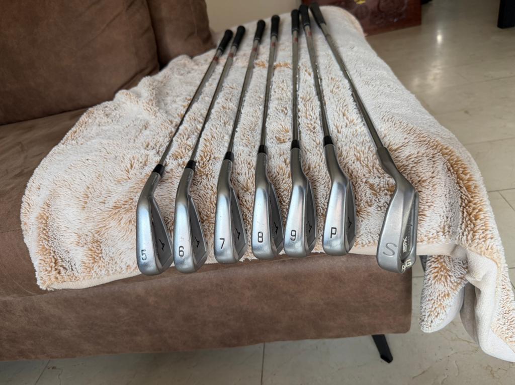 Mizuno ijzer set JPX 921 tour 5-P + ping SW, Ophalen, Zo goed als nieuw, Set, Mizuno