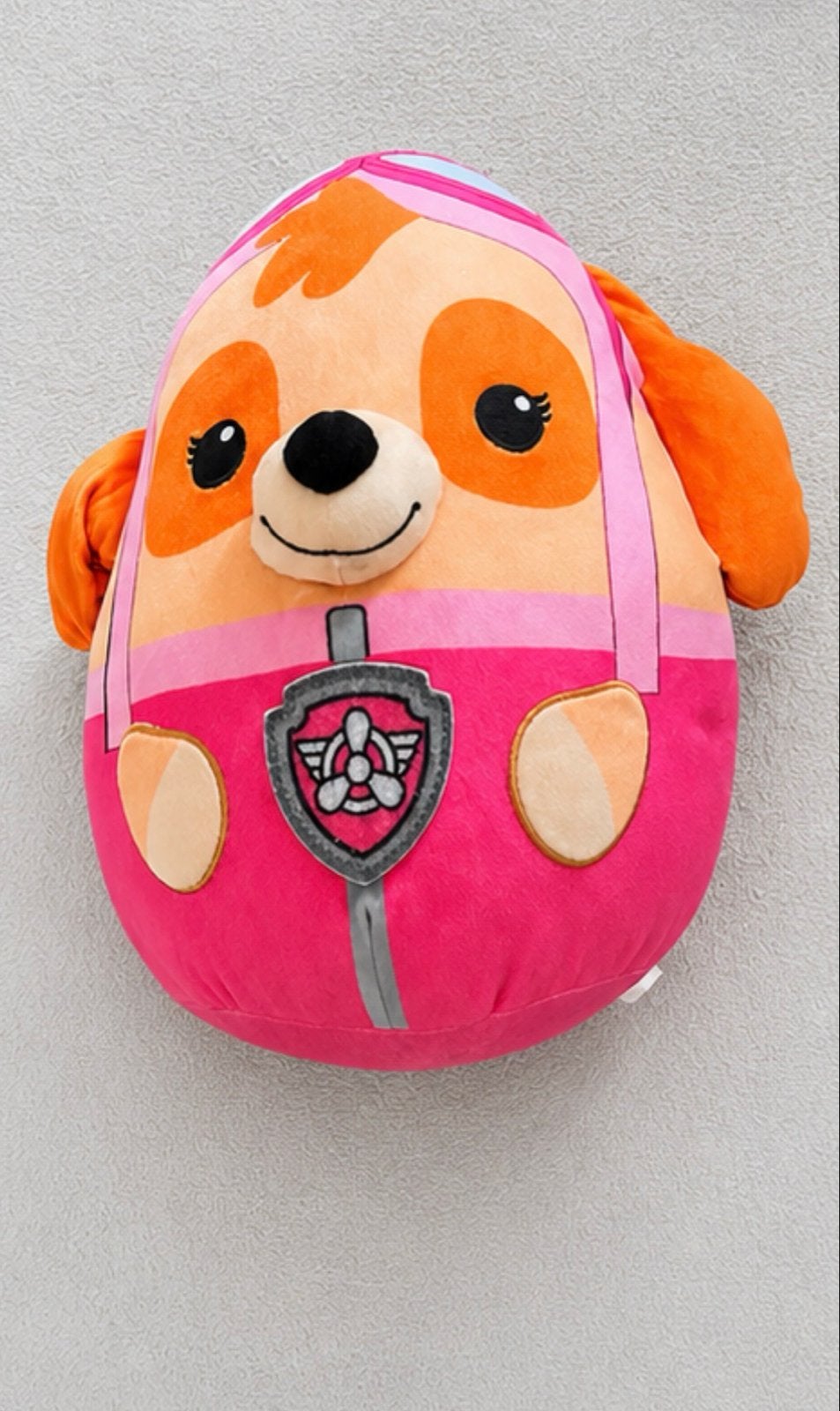Paw Patrol Skye knuffel kussen roze, Overige merken, Zo goed als nieuw, Middelgroot (20 tot 80 cm), Roze