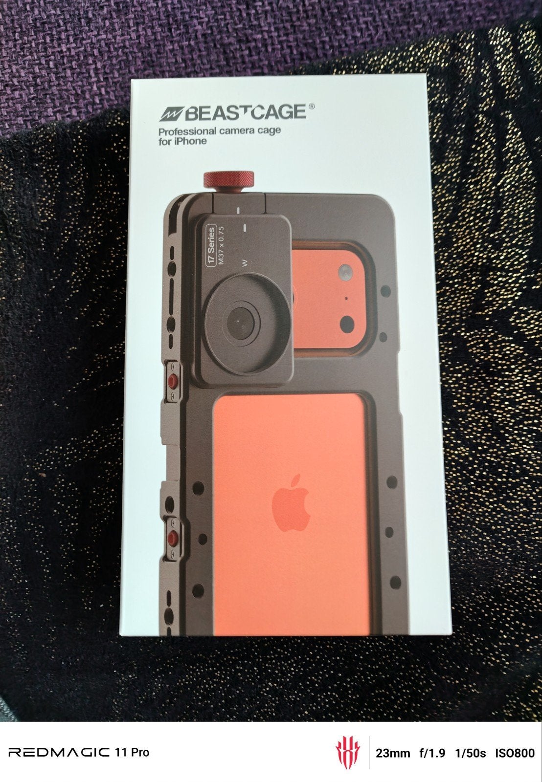 nieuwe beastcage camera cage iphone 17 Pro max, Ophalen of Verzenden, Nieuw, 50 tot 60 mm, Overige typen