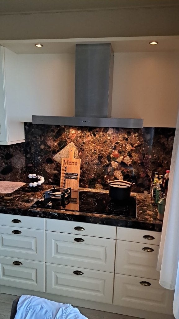 Keuken op te halen, Ophalen, Gebruikt, Hoekkeuken, Graniet of Steen