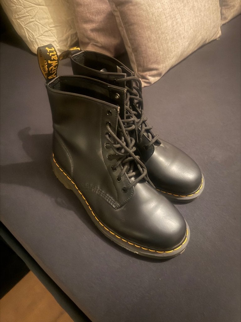 Dr martens maat 44, Zwart, Boots, Ophalen of Verzenden, Zo goed als nieuw