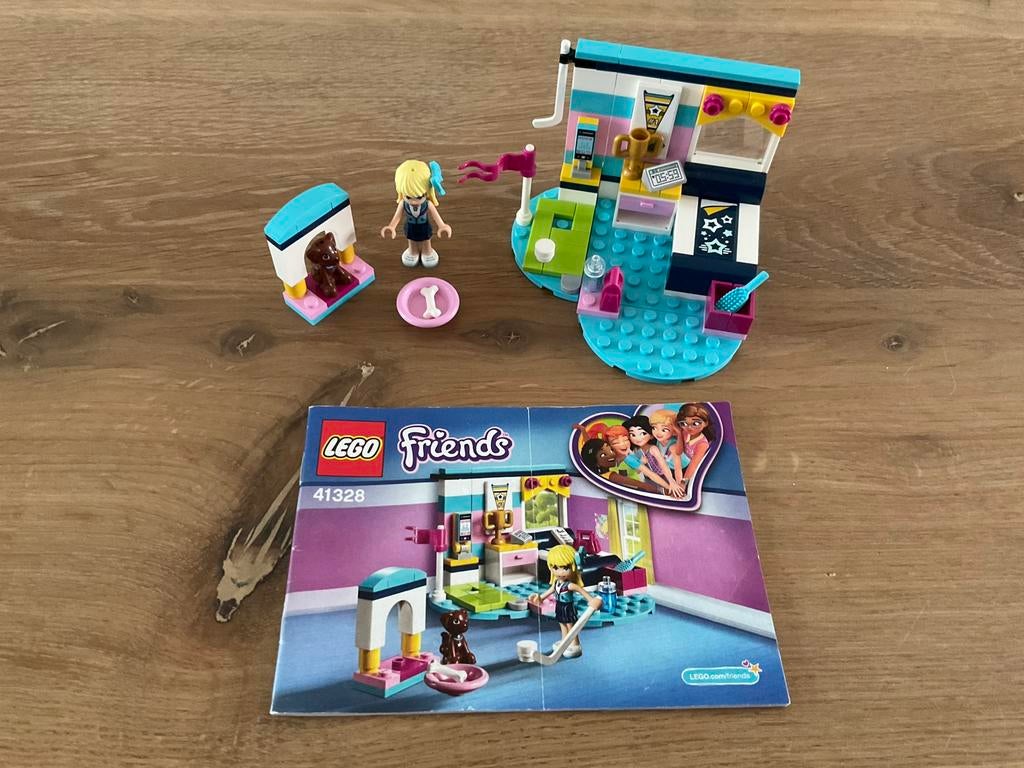 Lego Friends 41328, Stephanie’s slaapkamer, Compleet, Lego, Friends, Ophalen of Verzenden