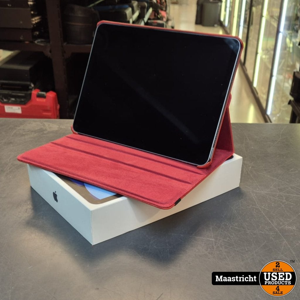 Apple iPad Air 4e Gen Wi-Fi 64GB Incl. Hoes + Doos Topstaat, Computers en Software, Apple iPads, Apple, Zo goed als nieuw, Support@apple.com