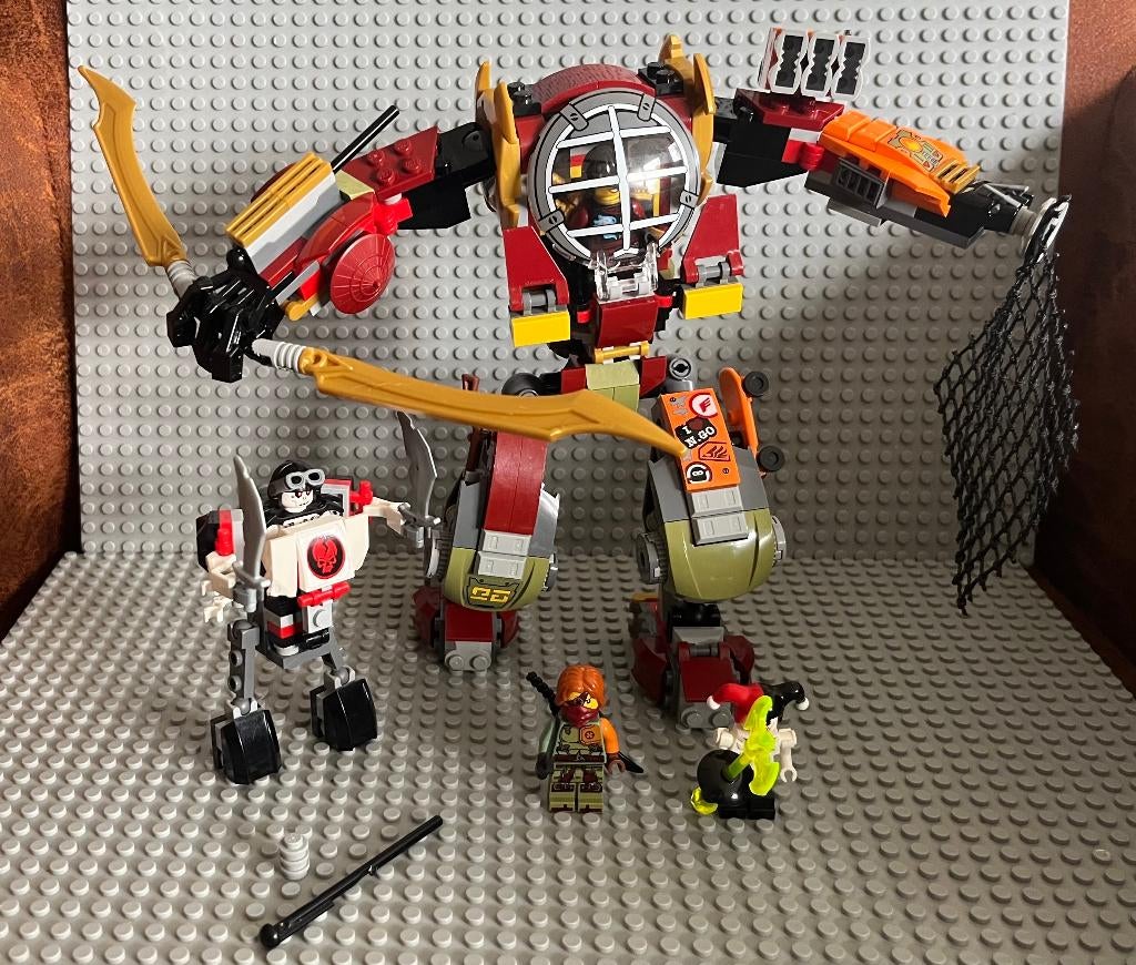 Ninjago 70592 Salvage M.E.C., Lego, Ophalen of Verzenden, Zo goed als nieuw, Compleet
