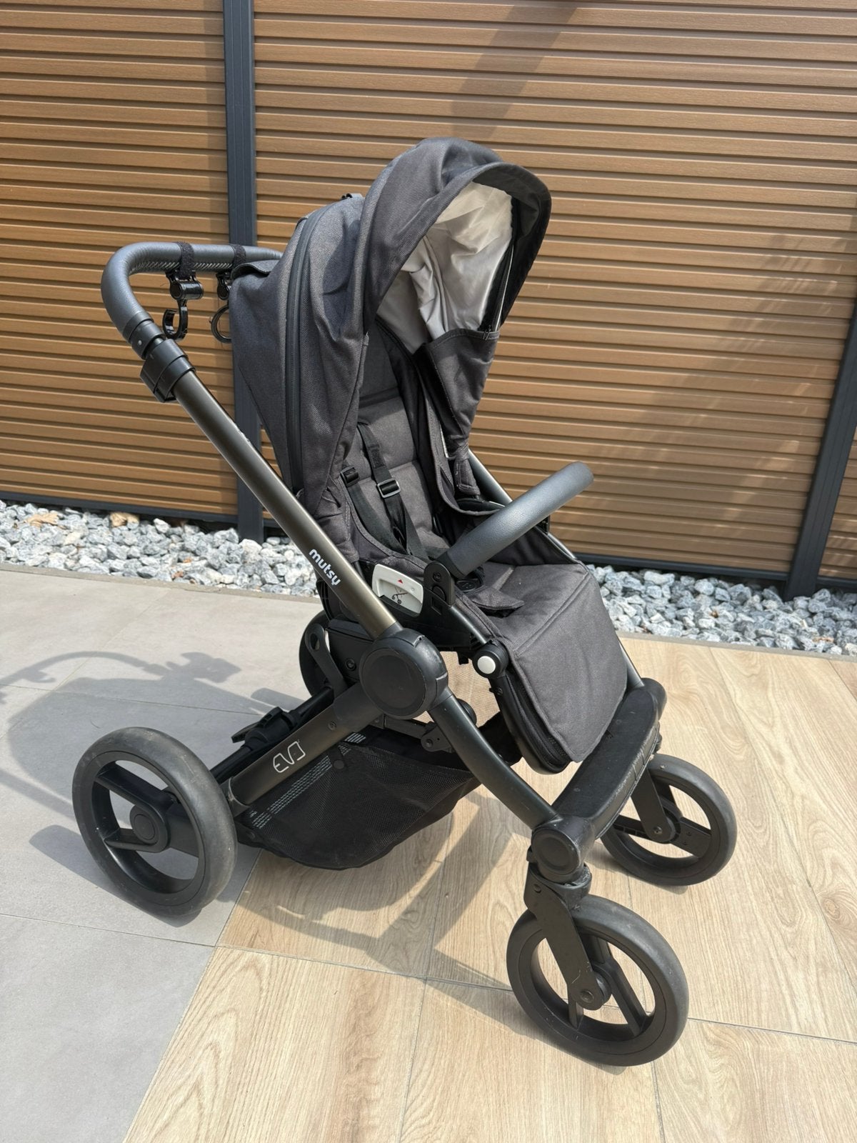 Mutsy Evo kinderwagenset inclusief Maxi-Cosi COMPLEET, Kinderen en Baby's, Ophalen, Zo goed als nieuw, Mutsy