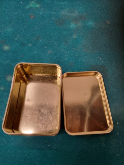blik chocolade heerlijk, Verzamelen, Blikken, Ophalen of Verzenden