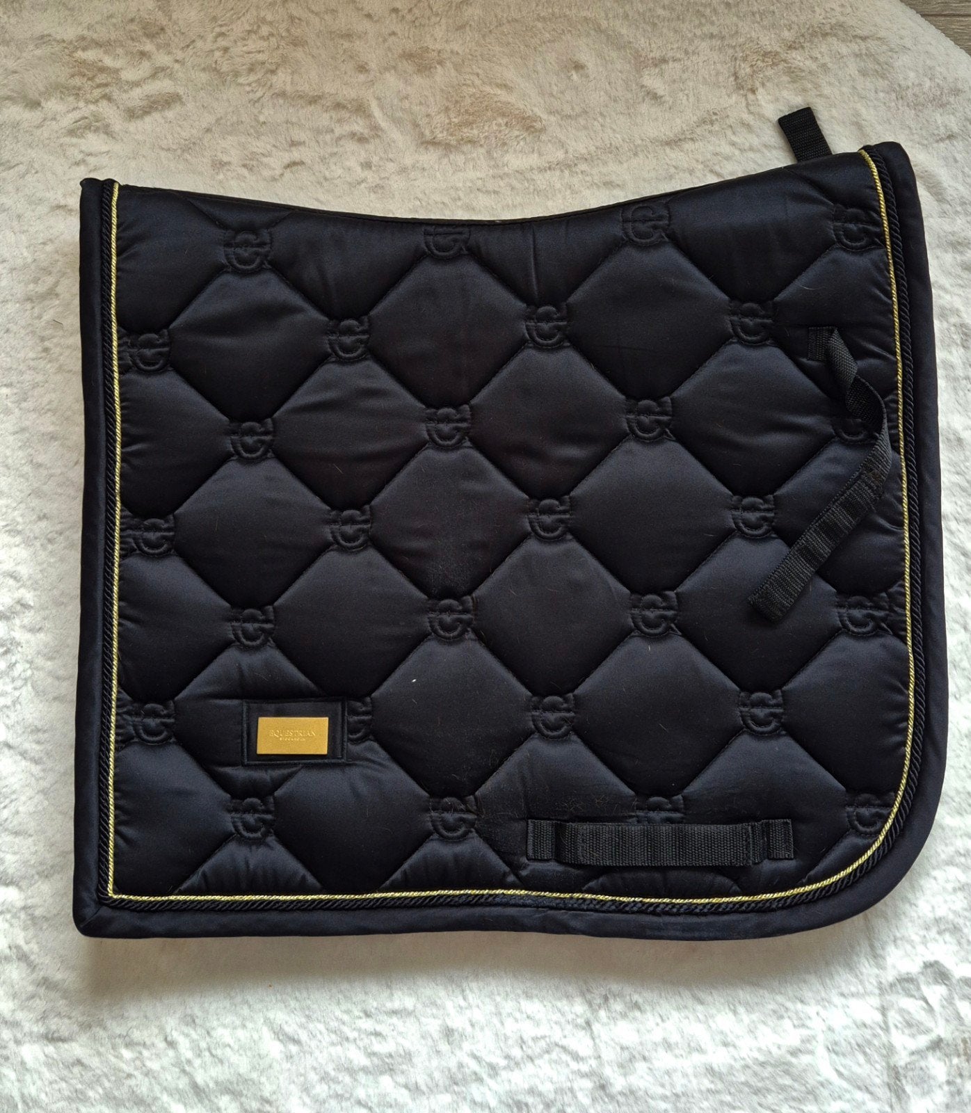 Equestrian Stockholm Black Gold, Dieren en Toebehoren, Full (L), Dressuurdekje, Equestrian Stockholm, Ophalen of Verzenden
