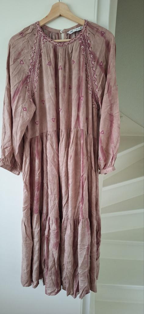 Zara jurk xl, Kleding | Dames, Maat 46/48 (XL) of groter, Ophalen of Verzenden, Zo goed als nieuw, Roze