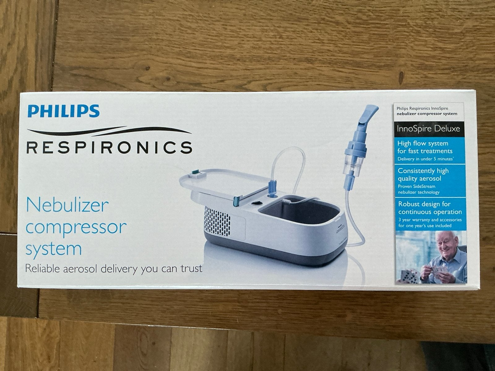 Philips Respironics InnoSpire Deluxe Vernevelaar Systeem, Ophalen of Verzenden, Nieuw, Overige typen