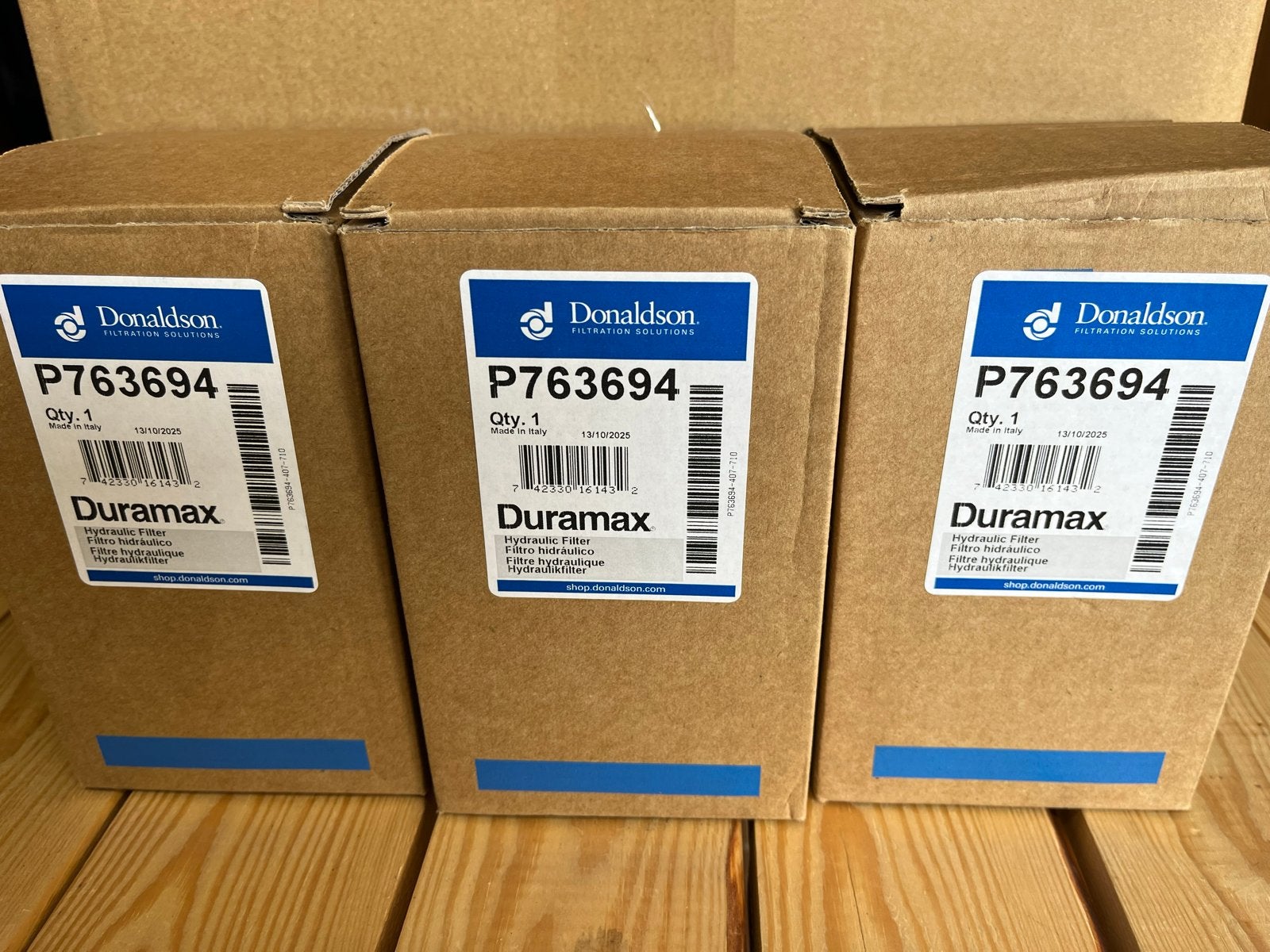 Donaldson Duramax Hydraulisch Filter P763694, 3 stuks, Auto-onderdelen, Ophalen of Verzenden, Nieuw, Universele onderdelen