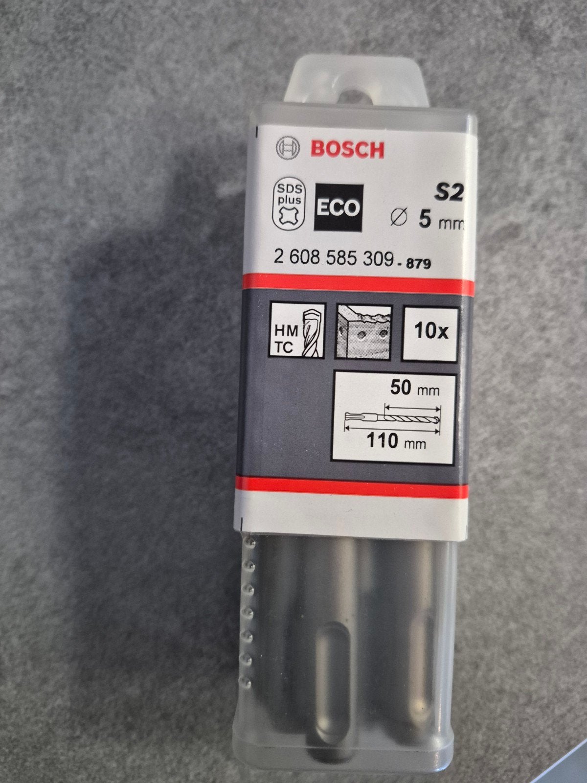 Bosch SDS plus ECO Boor 5 mm - 10 stuks, Ophalen of Verzenden, Nieuw, Overige typen