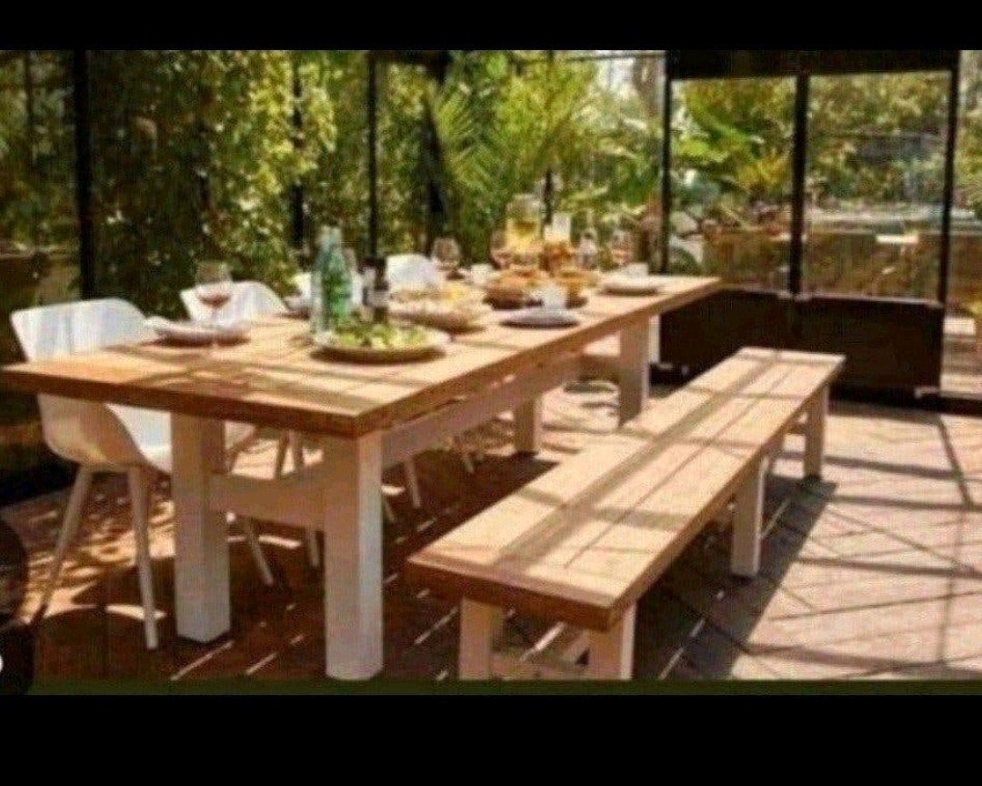 EXTRA LANGE TUINBANKEN OOK MOOI VOOR IN HUIS uitzoeken €499, Tuin en Terras, Ophalen, Nieuw