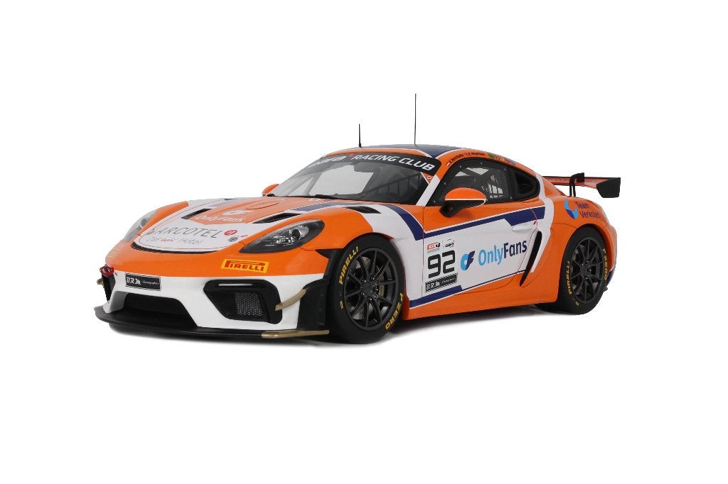 OttoMobile 1:18 Porsche 718 Cayman GT4 RS Clubsport GT4 Euro, OttOMobile, -, Nieuw, Ophalen of Verzenden
