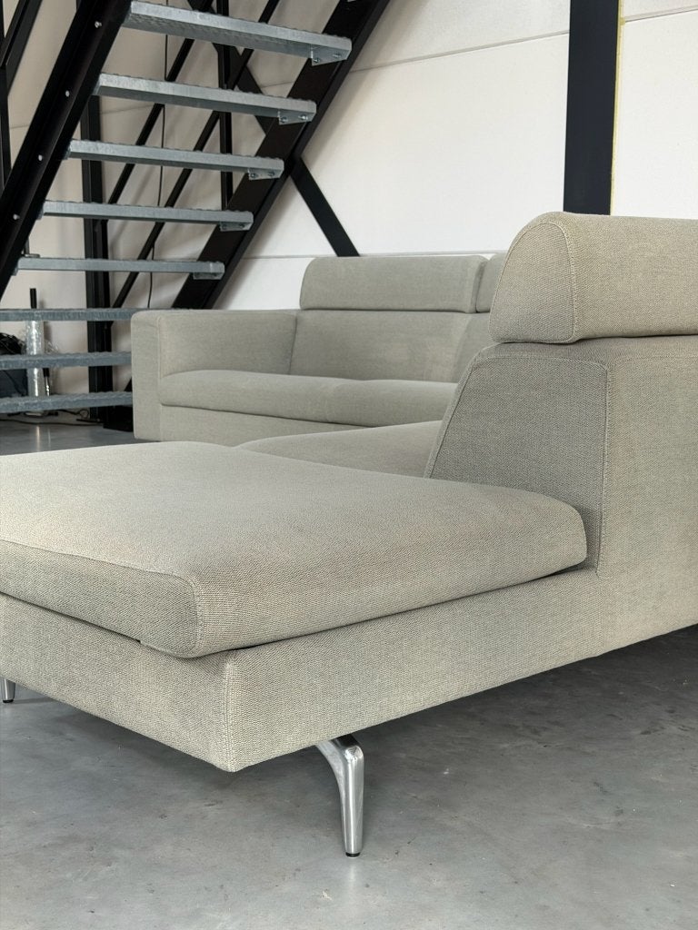 Leolux Horatio hoekbank - De Ploeg - zeer goede staat, Ophalen, 250 tot 300 cm, Hoekbank, Nieuw