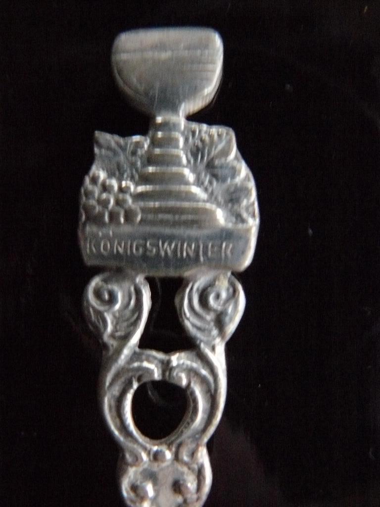 Theelepel Koningswinter verzilverd, Antiek en Kunst, Ophalen of Verzenden