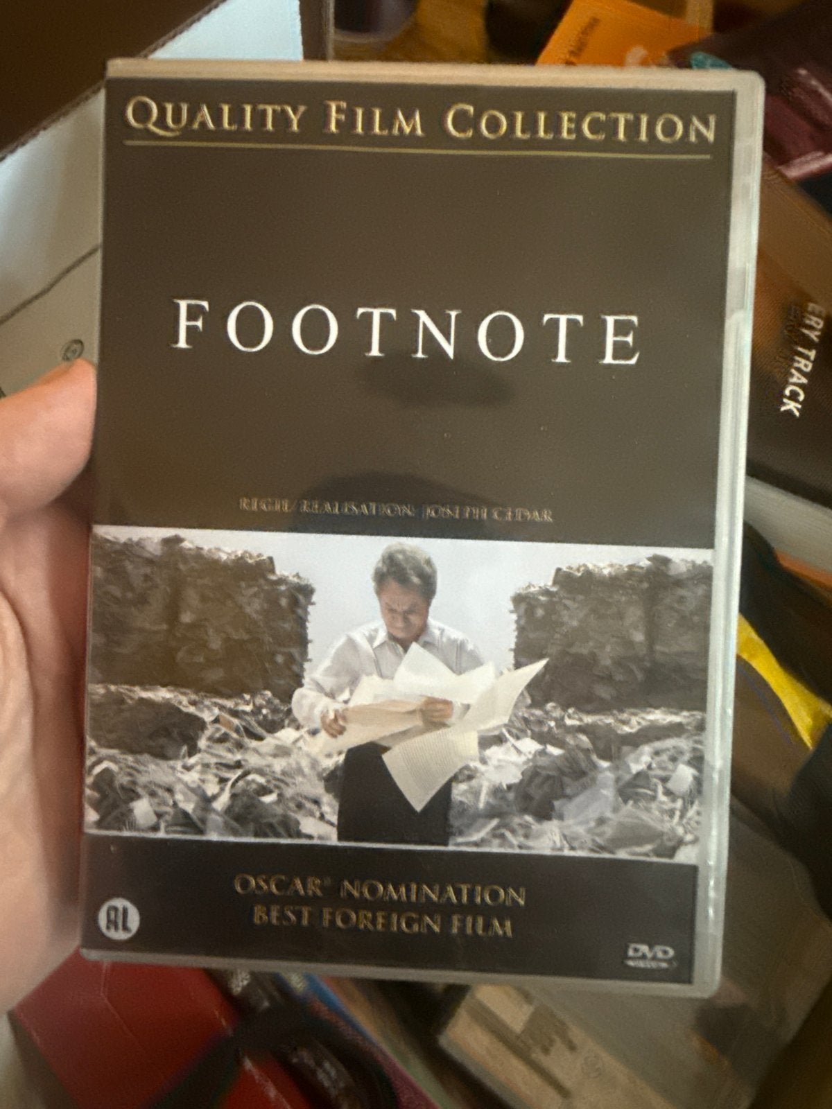 Footnote DVD - Oscar Nominatie Beste Buitenlandse Film, Vanaf 12 jaar, Ophalen of Verzenden, Gebruikt