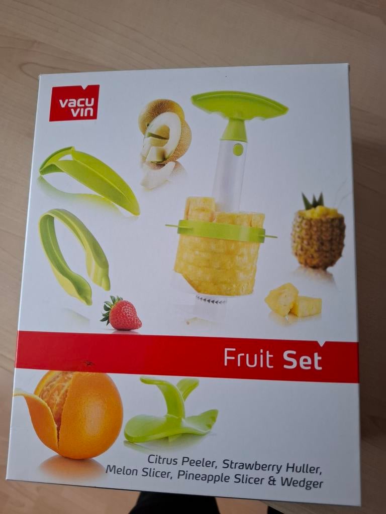 Vacu Vin Fruit Set: Snijders & Schillers, Ophalen of Verzenden