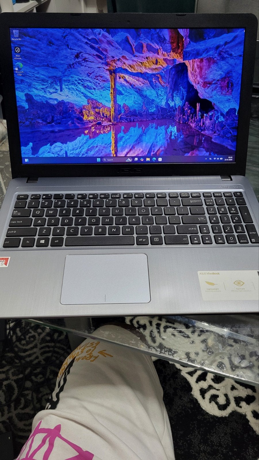 Laptop asus vivobook 15- X540, 2 tot 3 Ghz, 15 inch, Ophalen of Verzenden, Zo goed als nieuw