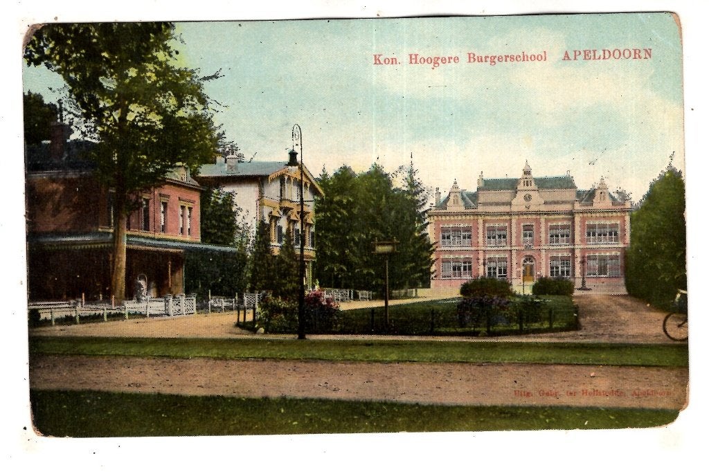 Apledoorn Kon. Hogere School, Ophalen of Verzenden, Gelopen, Gelderland