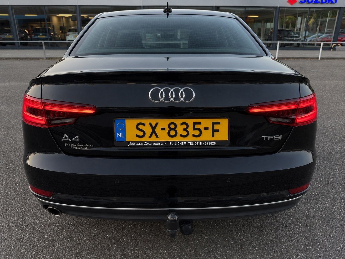 Audi A4 Limousine 1.4 TFSI Sport Lease Edition Aut Carplay N, Auto's, Audi, Stof, Gebruikt, 150 pk, Blauw