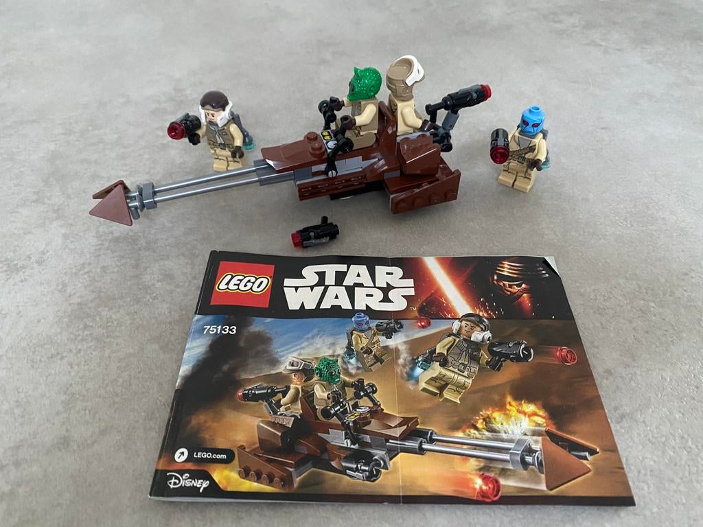 LEGO Star Wars Rebel Alliance Battle Pack - 75133, Star Wars, Lego, Ophalen of Verzenden, Complete set