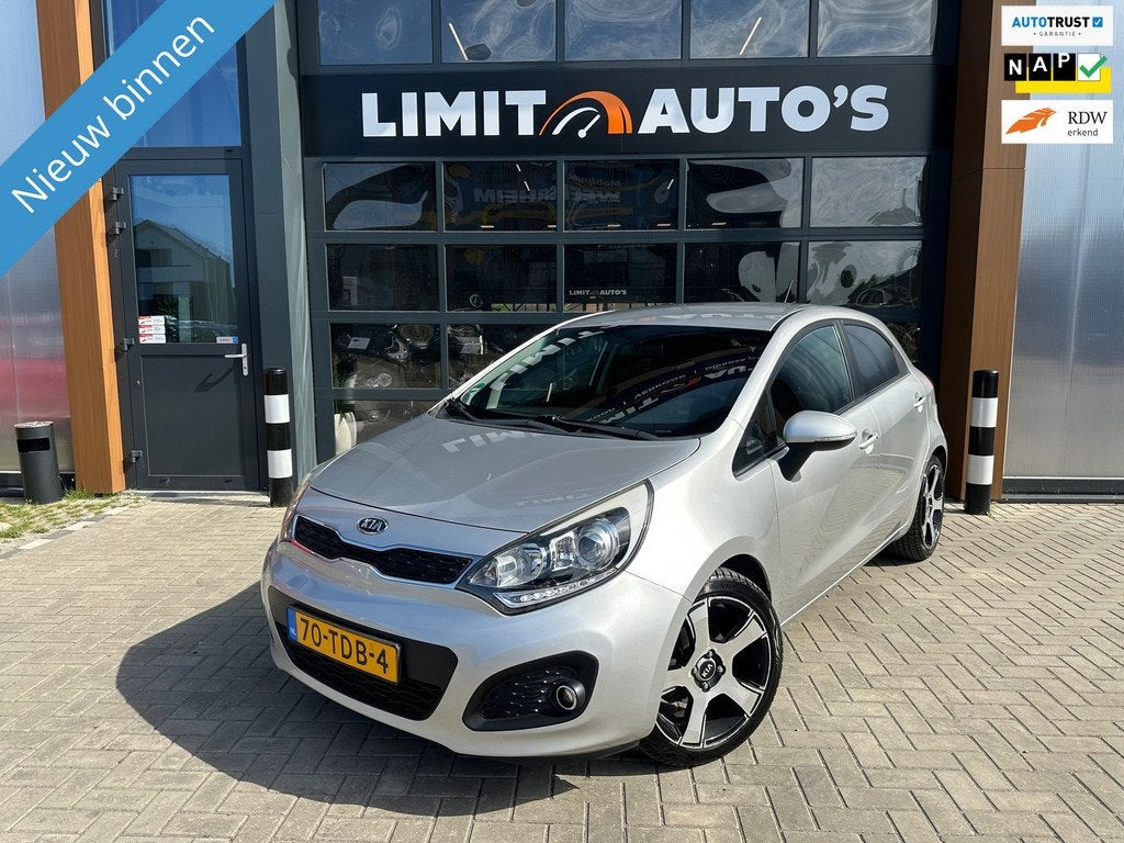 Kia Rio 1.2 CVVT Super Pack 1e.eig/Climate/Cruise/Pdc/Keyles, Euro 5, 4 cilinders, Origineel Nederlands, Bedrijf