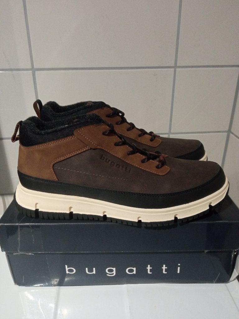 Bugatti heren sneakers in maat 45 / Nieuw, Bugatti, Bruin, Verzenden, Nieuw